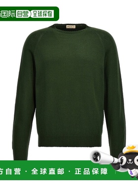 1h可退 香港直邮ma' ry' ya 男士 水手领毛衣 YMK020C10 green绿