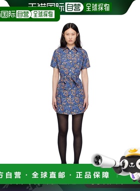 1h可退 香港直邮潮奢 A.P.C. 女士 蓝色 Brain Dead 联名 Suzanne