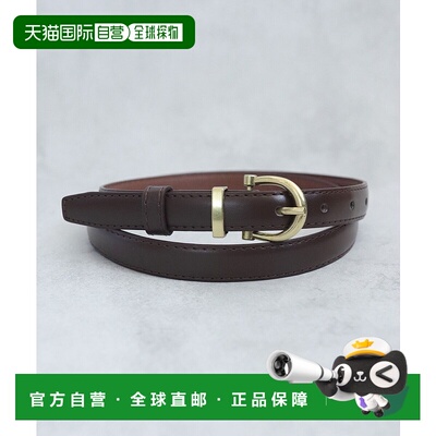 1h可退 日本直邮florist 女士马蹄扣装饰细腰带 U43064058