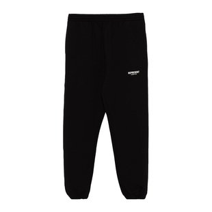 Represent 男士休闲裤 OCM41116BLACK AW2024 黑色 弹性腰运动裤