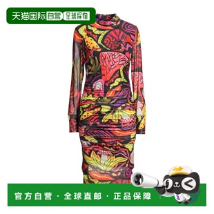 1h可退 香港直邮FARM RIO 女士 中长连衣裙 green绿色 舒适时尚