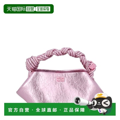 香港直邮GANNI 女士手提包 B2100030499 SS2026 粉红色 Silver Pi