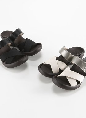 日本直邮Regetta Canoe 女式凉鞋低坡跟穆勒鞋 CJLW-5524a