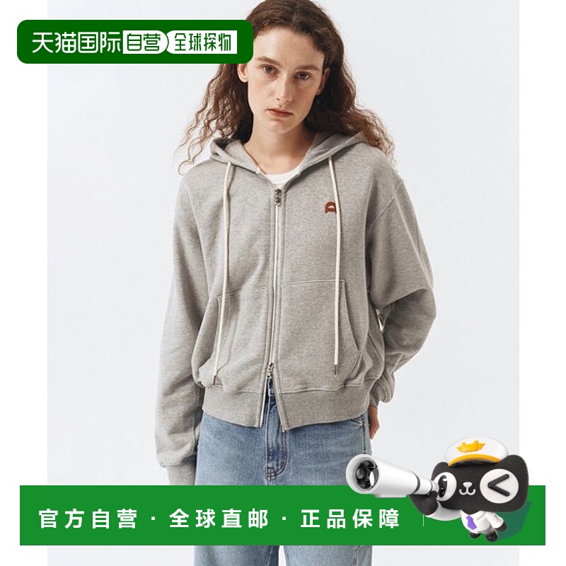 韩国直邮Dunst2023秋冬新品中性风经典女款卫衣UDTS3C108G2帽衫