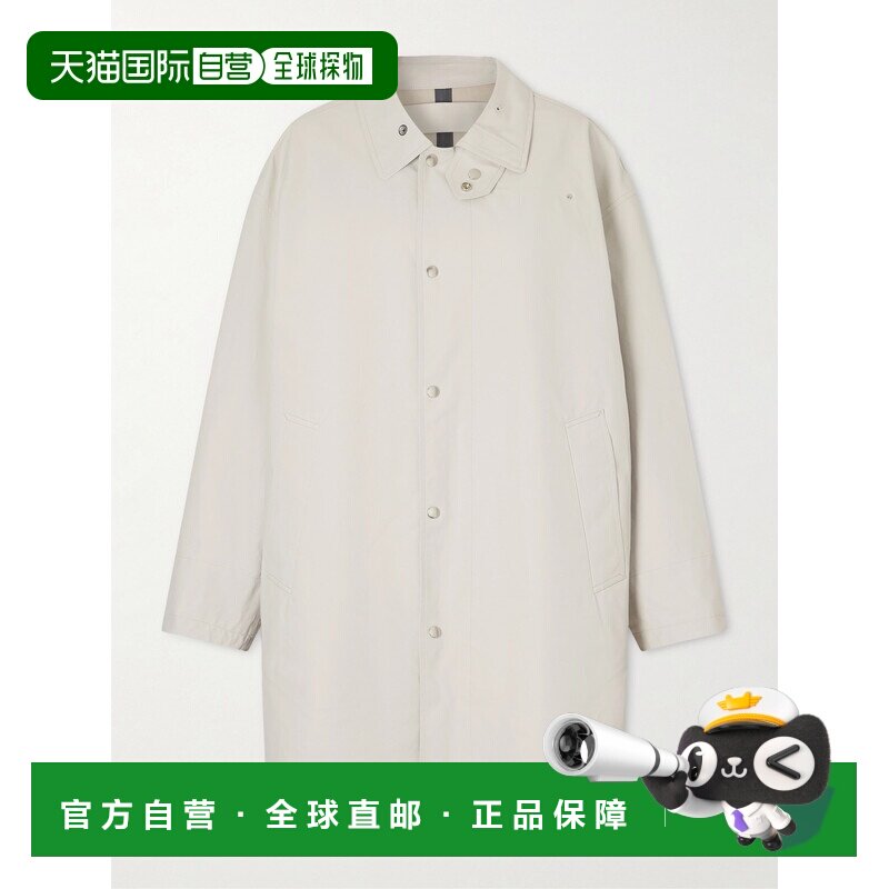 Lemaire 女士 涂层棉质帆布大衣 OW1216LF1571