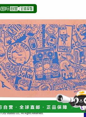 日本直邮MIZUNO 小黄人款游泳毛巾[34×44cm N2JYC09753] 橙色 游