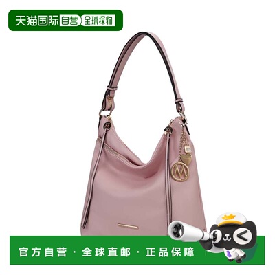 自营mia k collectionMia K Elise女式单肩包-粉红色 美国奥莱直