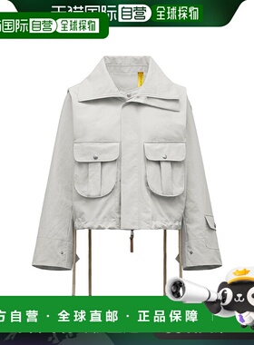 香港直邮MONCLER 女士夹克 1A00004M1432034 SS2023 白色