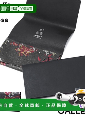 日本直邮Shosa 男女通用长款钱包薄翻盖设计品牌正品真皮材质牛皮