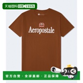 Laurel brown Flocked 自营Aeropostale Graphic Tee 213 美国