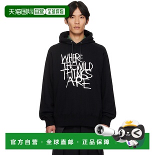 1h可退 香港直邮Sacai 男士 黑色 Where The Wild Things Are 系