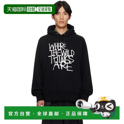 1h可退 香港直邮Sacai 男士 黑色 Where The Wild Things Are 系
