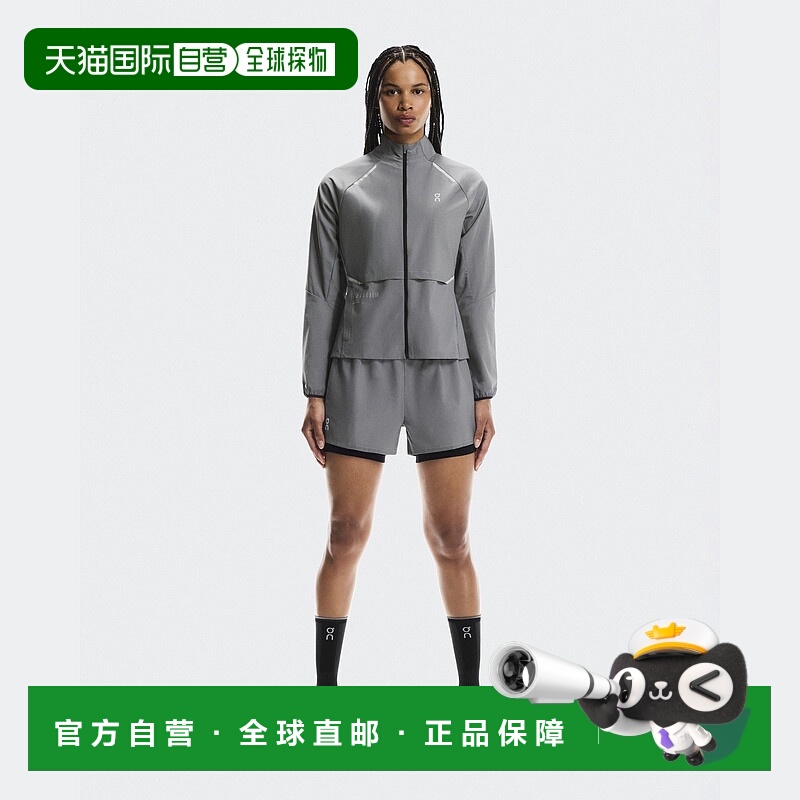 自营欧洲直邮ON昂跑 Lumos系列女士日食色聚酰胺防水透气外套