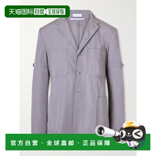 1h可退 香港直邮Thom Browne 汤姆 布朗 男士 束带棉质西装外套 M