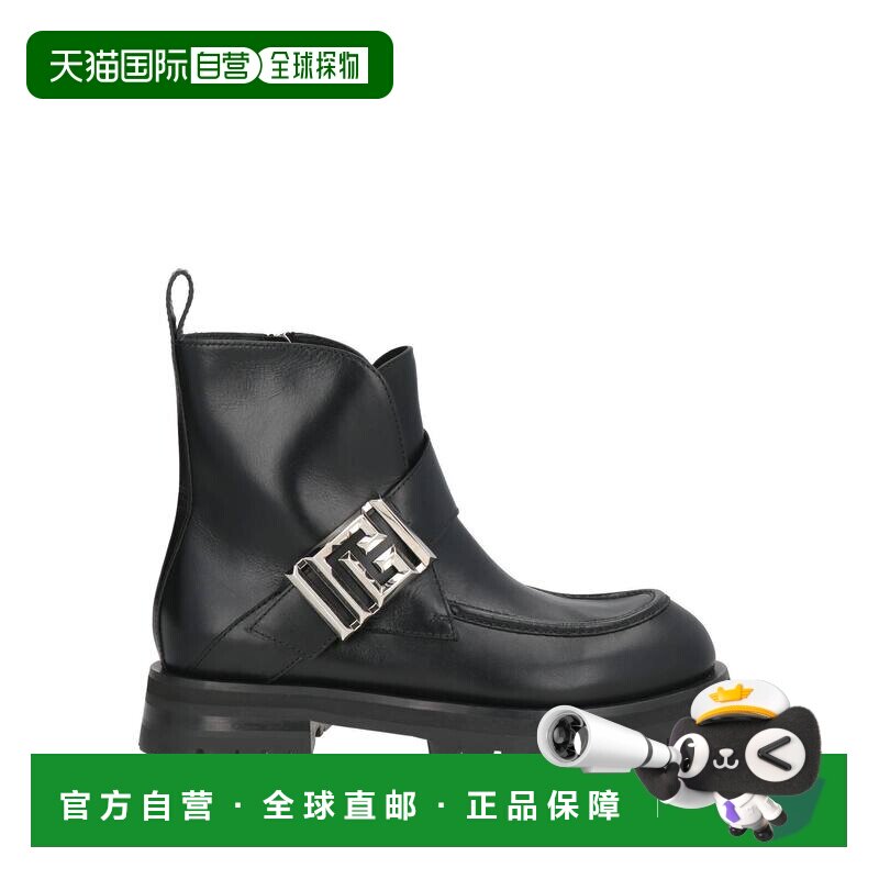 香港直邮Balmain 巴尔曼 男士 脚踝靴 black黑色 舒适时尚