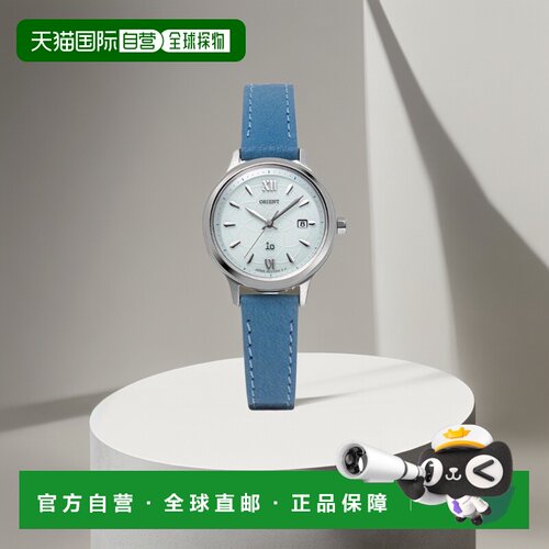 日本直邮东方 Orient 手表 IO 自然与简约太阳能女士白色 RN - WG
