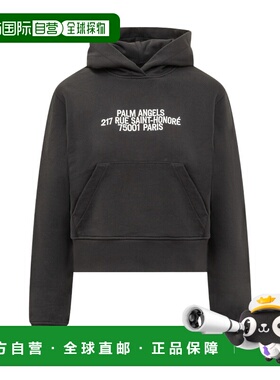 1h可退 香港直邮Palm Angels 长袖连帽卫衣 PWBB022E23FLE002