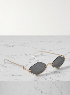 Gucci 古驰 女士 徽标太阳镜 GG1604S metal金属色 舒适时尚