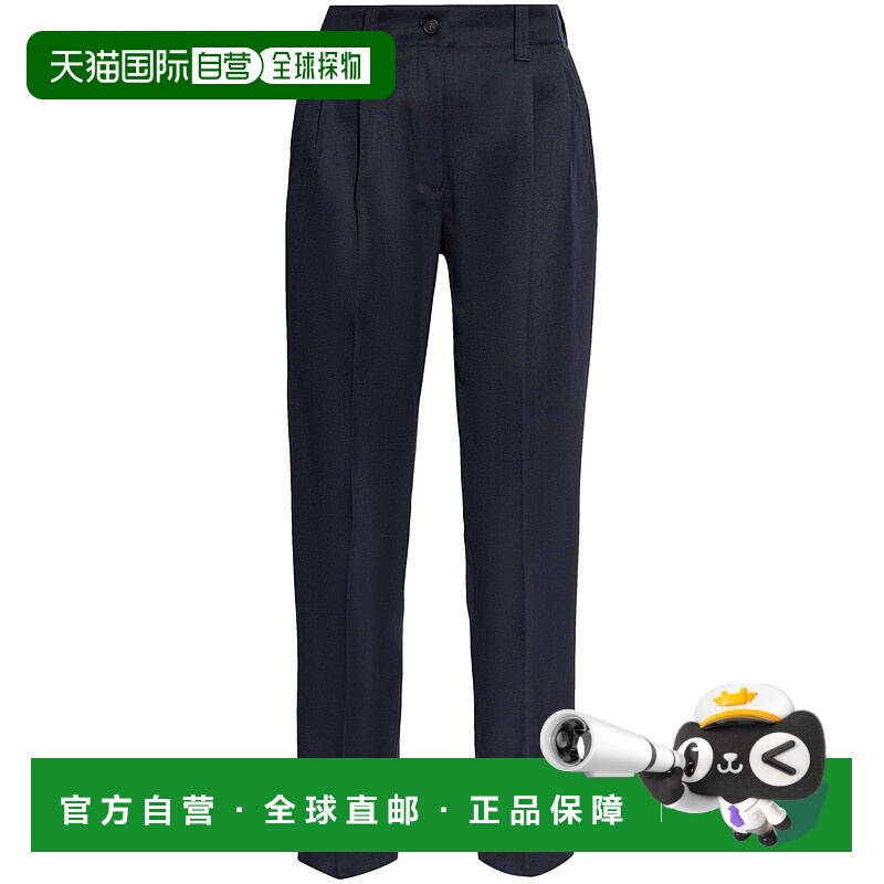 1h可退 香港直邮潮奢 GOLDEN GOOSE 女士 腰带环休闲裤 GWP01504P