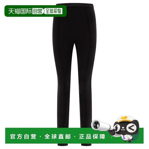 香港直邮MONCLER 女士休闲裤 2A0001889A3Q999 CO 黑色 Zip Faste