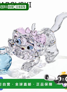 日本直邮施华洛世奇水晶人偶小雕像迪士尼经典猫儿玛丽 5692967