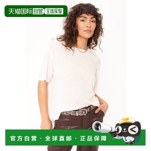 白色 自营project Sheer侧缝休闲T恤 tLola 美国奥莱直发 social