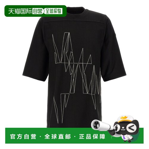 1h可退 香港直邮RICK OWENS 男士T恤 MU01F8C0489B7R999 SS2026