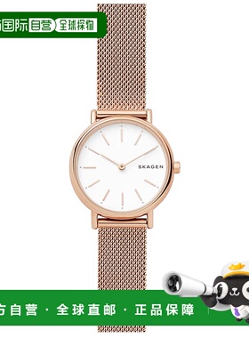 自营Skagen Women's White dial Watch - white 美国奥莱直发