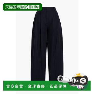 羊毛混纺法兰绒直筒裤 女士 234WRTWBM349 香港直邮TOTÊME 1h可退