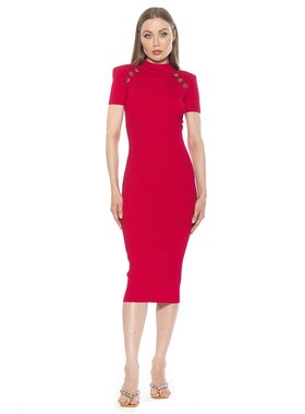 alexia admor【美国奥莱】直发 Adara 连衣裙 - 洋红色