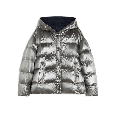 MAX MARA 女士外套 9481045406001 SS2025 灰色 双面羽绒夹克