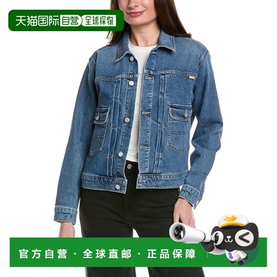 自营MOTHER The Duo Jacket - blue 美国奥莱直发外套