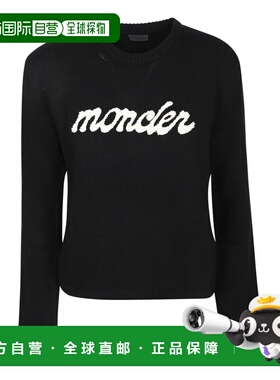 香港直邮MONCLER 女士针织衫 9C00004M4281999 AW2025 黑色