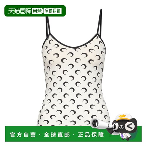 香港直邮MARINE SERRE 女士背心吊带 WTO508ACJER0001WH00 SS2026
