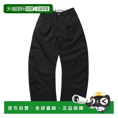 日本直邮BEN DAVIS 男女同款 立体曲线工装裤 太空棉混纺挺括抗皱