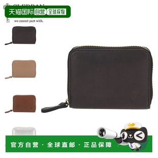 日本直邮CLEDRAN Credoran 钱包迷你钱包男士女士圆形拉链零钱包