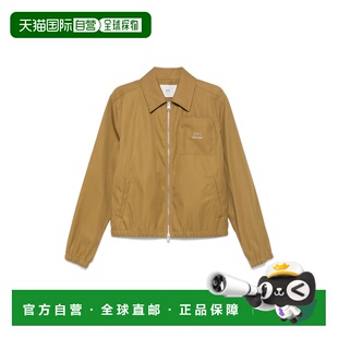 1h可退 香港直邮Ami Paris 男士 PLAQUE 徽标斜纹布短夹克 HJK063