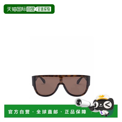 香港直邮ALAIA 女士眼镜 AA0087S00299 AW2025 棕色 全框太阳镜