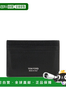 香港直邮潮奢 Tom Ford 汤姆 福特 男士 黑色皮革卡套 YH413LGO03