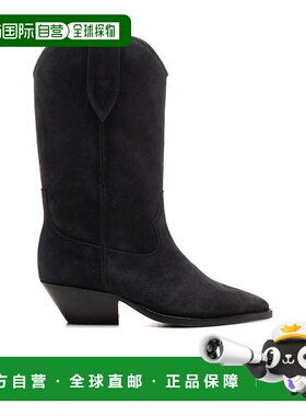 香港直邮Isabel Marant 黑色短靴子 BO044800M015S女靴