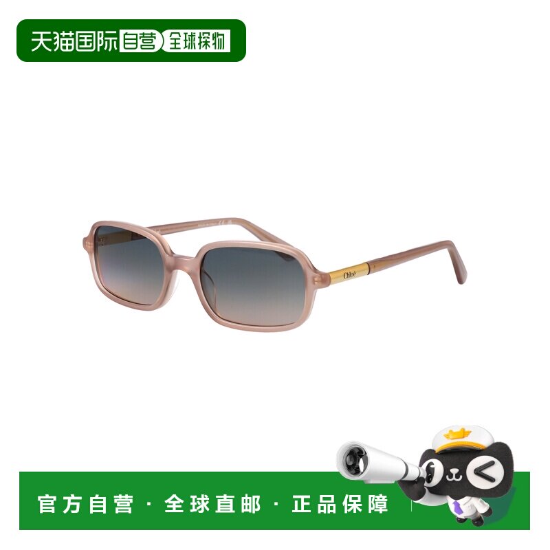 1h可退 香港直邮Chloe 蔻依 女士 BEIGE-BEIGE-GREY 醋纤太阳眼镜