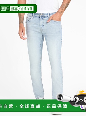 自营guessAvalon Modern Skinny Jeans - enzyme silicone wash