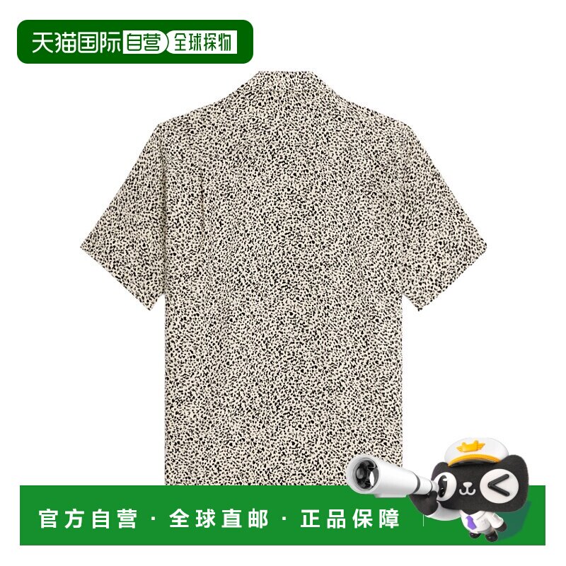 香港直邮CELINE 男士衬衫 2C946966R01VU AW2023 花色 动物印花衬