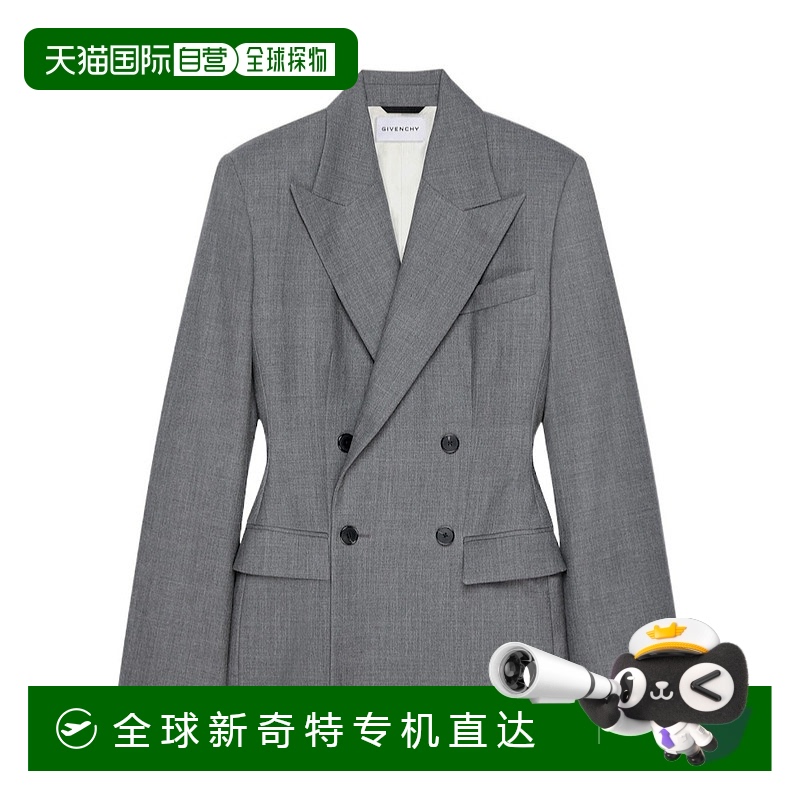 1h可退 香港直邮GIVENCHY 女士西服 BW30KW14FU030 AW2025 灰色