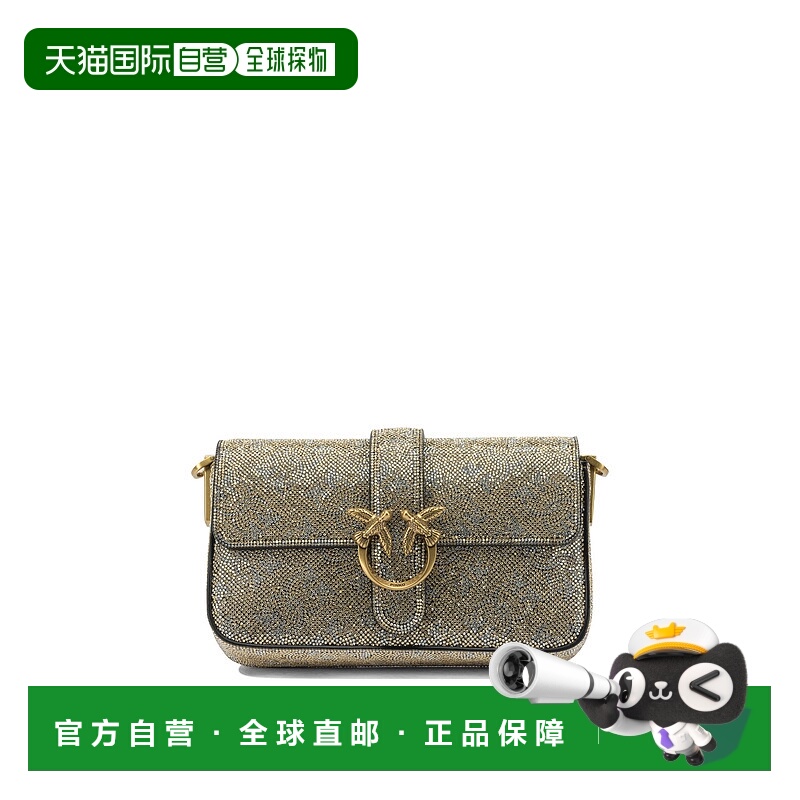 1h可退 香港直邮PINKO 女士斜挎包 105353A20DZZLQGOLD AW2025 金