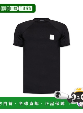 香港直邮BALMAIN 男士泳装 BWM3515600001 SS2025 黑色 Swim T-sh