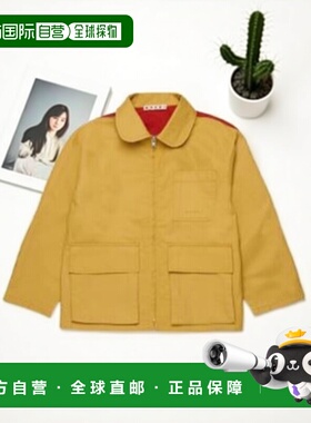 香港直邮MARNI 男童夹克 M01702M00UV0M719 SS2026 黄色 Bomber J