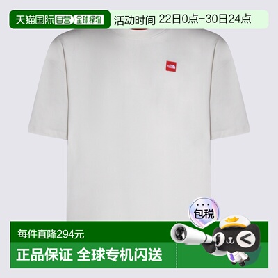 香港直邮THE NORTH FACE 男士T恤 NF0A8EG5QLI1 SS2026 浅灰色