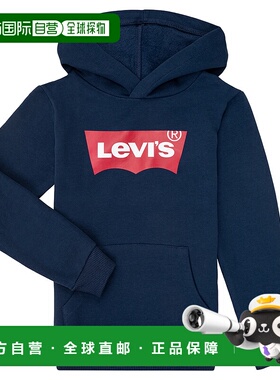 欧洲直邮Levi's 李维斯 BATWING SCREENPRINT HOODIE 男童装套头