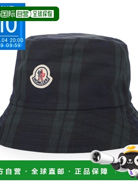日本直邮Moncler MONCLER 男士蓝色渔夫帽 3b00027 m7661 p79